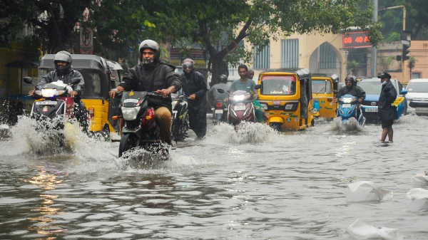  The new depression will cause drizzle and moderate rain in Chennai and Tamil Nadu 