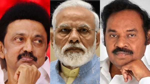 DMK MP IJK Paari Vendar announces he joined NDA alliance of BJP DMK MP IJK Paari Vendar announces he joined NDA alliance of BJP