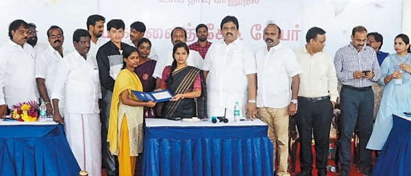 Chennai Mayor R Priya taken good action after she received petition from adyar people Chennai Mayor R Priya taken good action after she received petition from adyar people