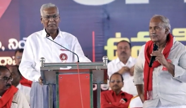  D Raja has given a befitting reply to Modis comment