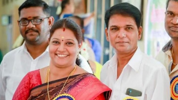 DMK woman councilor suicide with her husband and daughter 