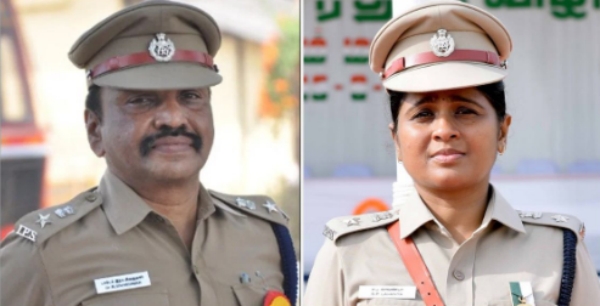 Police DGP Shankar jiwal gives memo to salam sp