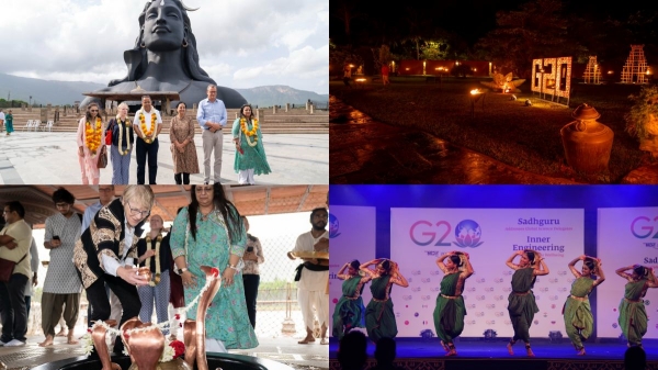  Science 20 Summit meeting of the G20 held at Coimbatore Isha Yoga Centre 