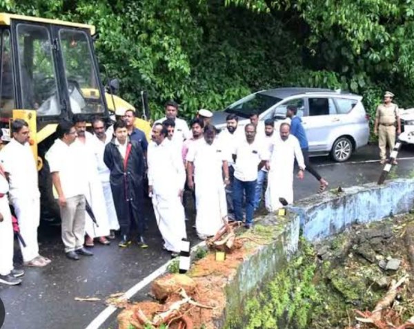 Coimbatore District Incharge Minister Muthusamy has started his field work 