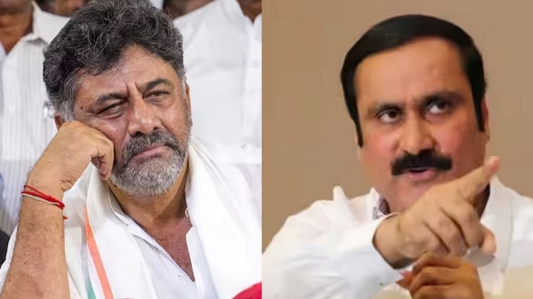 Anbumani Ramadoss urges Karnataka deputy CM DK Shivakumar should apologize