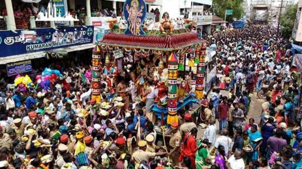 Karaikal Mangani festival 2023: Devotees witness Karaikal Ammaiyar Peyuru dharisanam 