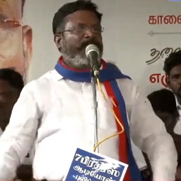 On the speech about Thirumavalavan marriage, is he insulted Physically disabled people? 