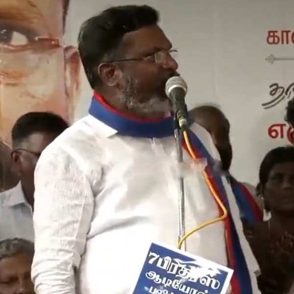 On the speech about Thirumavalavan marriage, is he insulted Physically disabled people? 