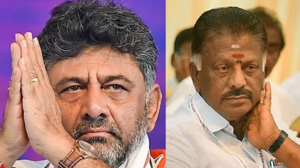 OPS Condemn DK Shivakumar, Congress, DMK regarding Meghetadu issue 