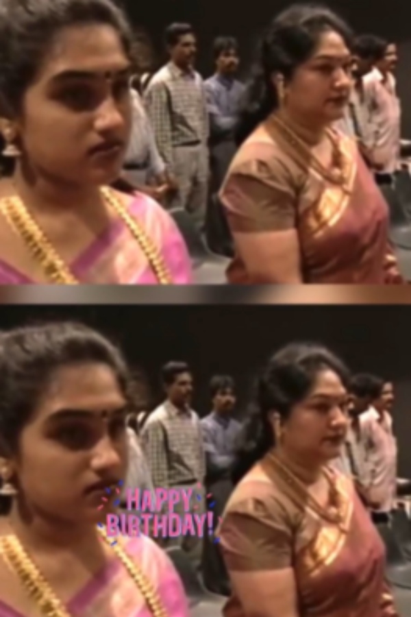 Actress Vanitha Vijayakumar sad post on her mother Manjulas birthday