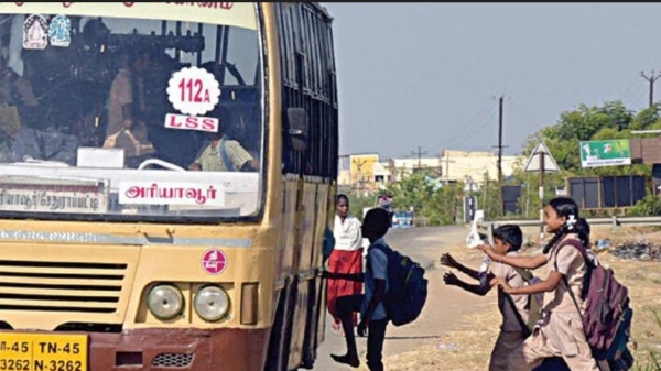 Tamilnadu government school students how to apply for free bus pass on the app? 