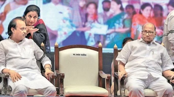 Ajit pawar MLAs are staying in Mumbai Hotel to counter Sharad Pawar