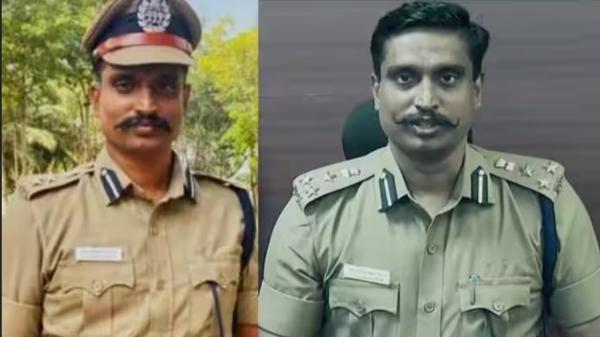What happened minutes before Coimbatore DIG Vijayakumars suicide? 