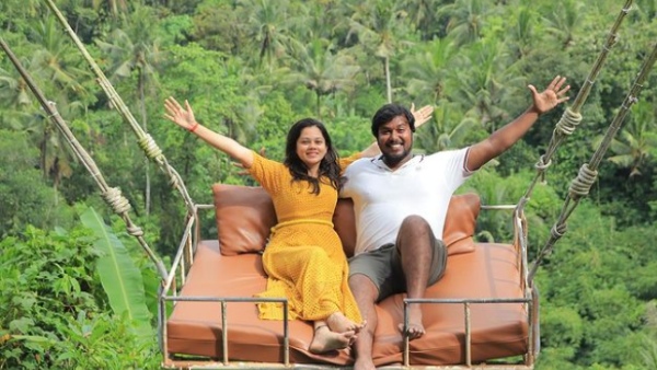 News Reader Anitha Sampath Bali Trave Experiences happy post