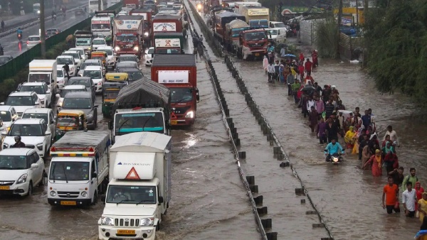 Heavy Rain in Delhi: Yellow warning alert water logging plague national capital 
