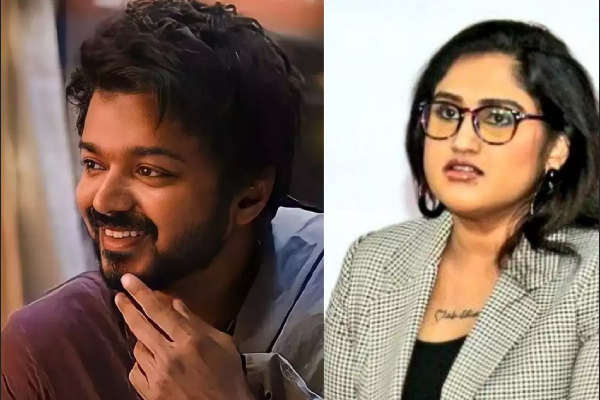 Vanitha Vijayakumar says that she will become cadre if Vijay starts political party 