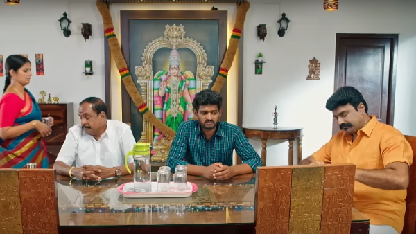 Ethirneechal serial 2023 July 14th promo update Karikalan who hides the truth from Gunasekaran 