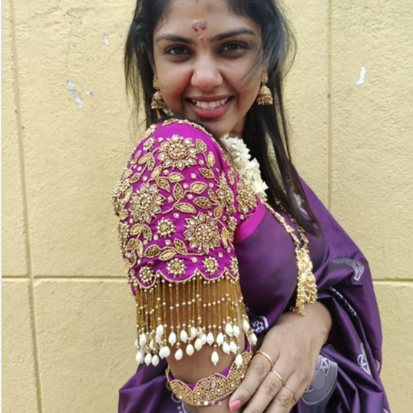  Pandian Stores serial Meena birthday photos released 