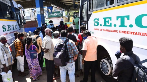 SETC is running 600 special buses across Tamil Nadu on weekends today and tomorrow 