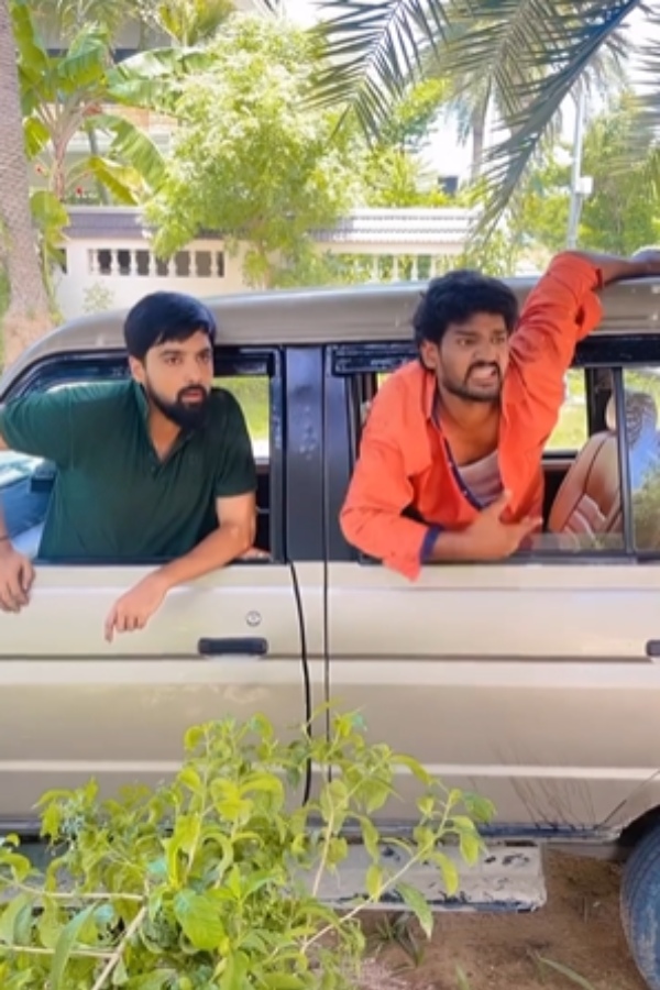 Ethirneechal serial Karikalan and Sakthi reels video The question asked by Adhirai