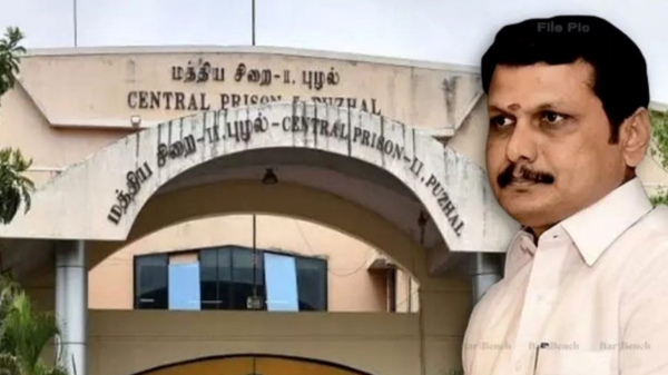  What are the food given to Minister Senthil Balaji in Puzhal Jail?
