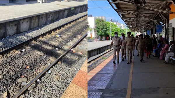 Women cutted by unidentified men in Chennai Saidapet railway station Women cutted by unidentified men in Chennai Saidapet railway station