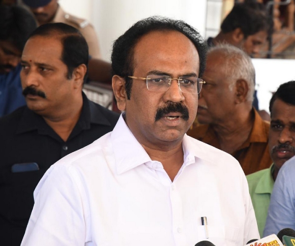 Thangam Thennarasu says that AIADMk is giving double act in Manipur issue 