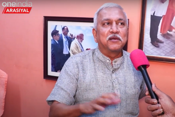  BJP doesnt have any fear INDIA says BJP Narayanan Thirupathy