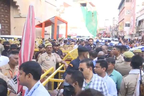 Varanasi: Archaeological Survey team conducts survey of Gyanvapi mosque complex 