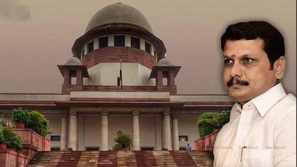 Supreme court issues order on Senthil Balaji wifes appeal plea 