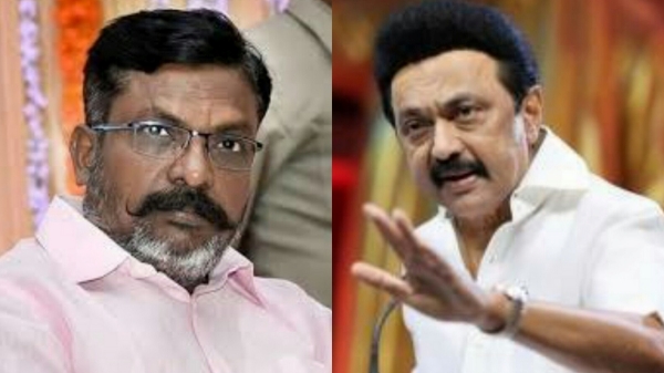 Thirumavalavan thanked CM Stalin as chief justice assured ambedkar photos would not remove