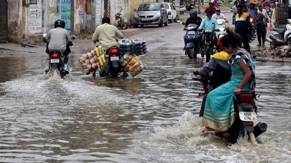  Many areas of Telangana is affected due to heavy rain and flood