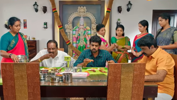 Ethirneechal serial 2023 July 15th promo update Janani opposes Gautam in the matter of property 