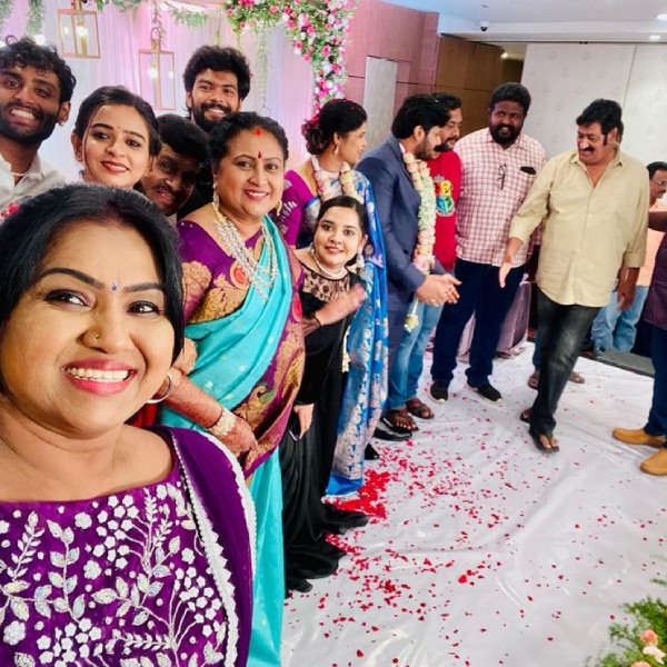 Baakiyalakshmi serial Eswari own son marriage Many celebrities are attending 