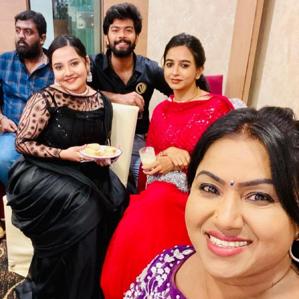 Baakiyalakshmi serial Eswari own son marriage Many celebrities are attending 