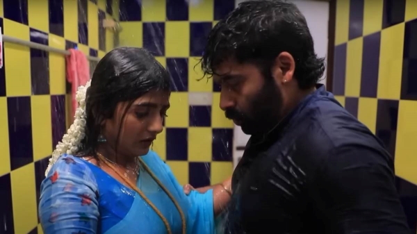 Kiss scene in the serial did you notice this? In that serial too this can be avoided 