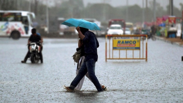 Rain alert in Tamilnadu and Puducherry by from today upto July 12 