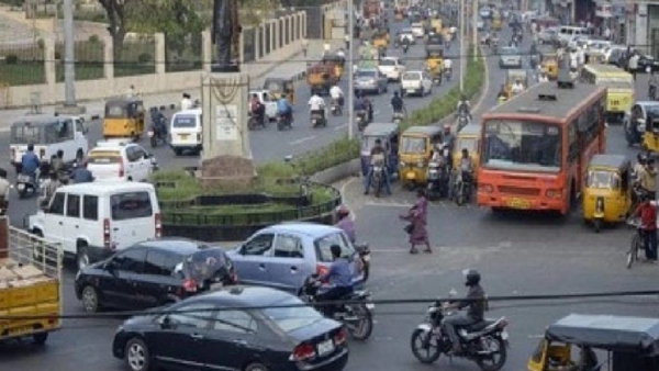 Traffic change in chennai due to metro train works in medavakkam