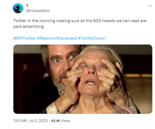 Trending memes on Twitter Elon Musk bringing view limit for every user 