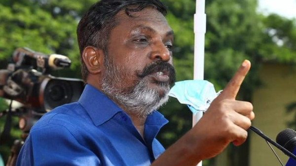 VCK leader Thirumavalavan accused the MP of planning and spreading defamation against him 
