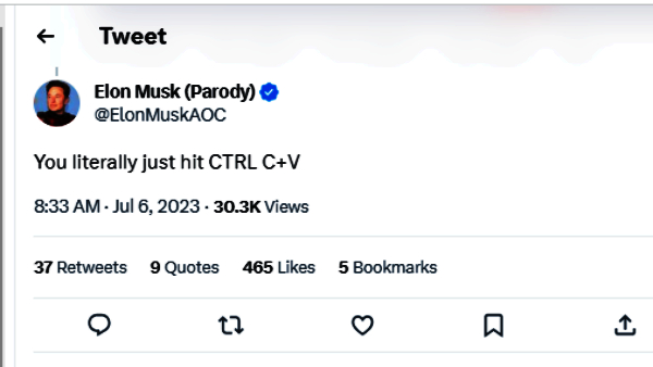 Ctrl+V: Elon Musks First Response As Meta Instagram Unveils Threads App