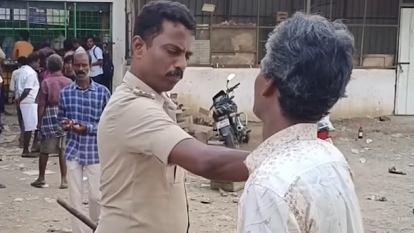 Chengalpattu ASI transffered afte assaulted a person who complained about charging Rs.10 extra in Tasmac 