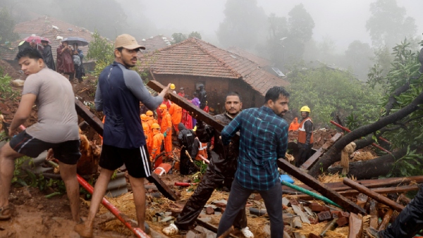 22 killed in landslides triggered by heavy rains in Maharashtra 22 killed in landslides triggered by heavy rains in Maharashtra