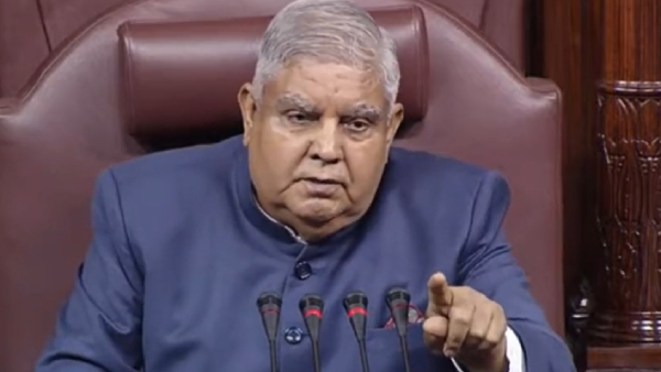 Vice President Jagdeep dhankar angry at Trinamool MP Derik O Brien in Rajya Sabha 