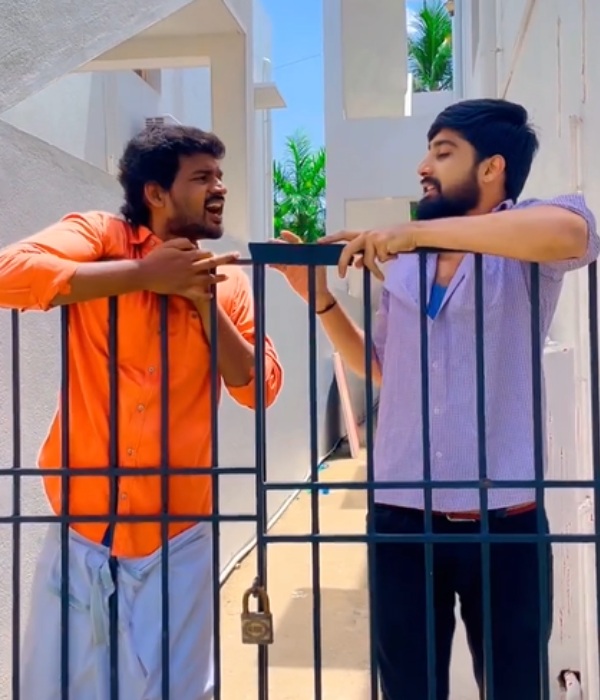 Ethirneechal serial Shakthi and Karikalan, where brother becomes younger brother in reels 