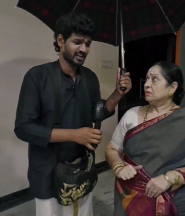 Ethirneechal Serial visalachi and karilan lesa lesa move comedy reels 