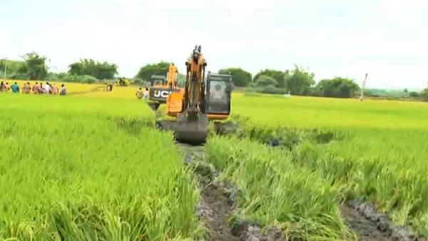 After the PMK Protest NLC expansion works starts today in Cuddalore 