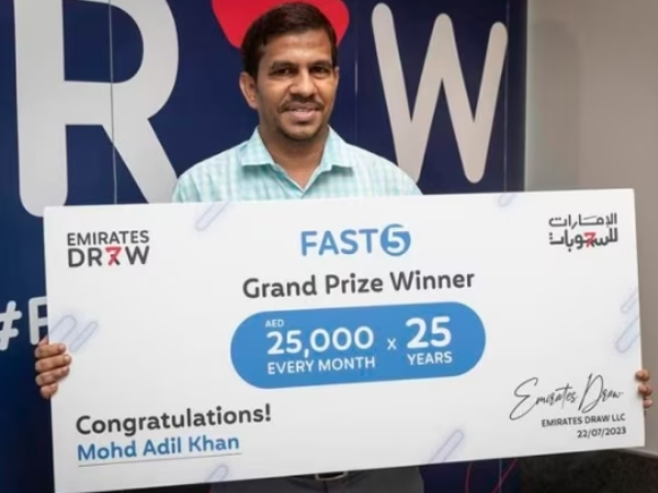  How an UP Indian win mega prize in Dubai that he will get Rs 5.5 lakh per month for next 25 years