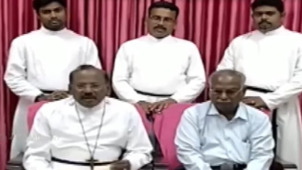 Annamalai padayatra: Archbishop Chandrasekaran filed a police complaint against BJP its using photo without permission Annamalai padayatra: Archbishop Chandrasekaran filed a police complaint against BJP its using photo without permission