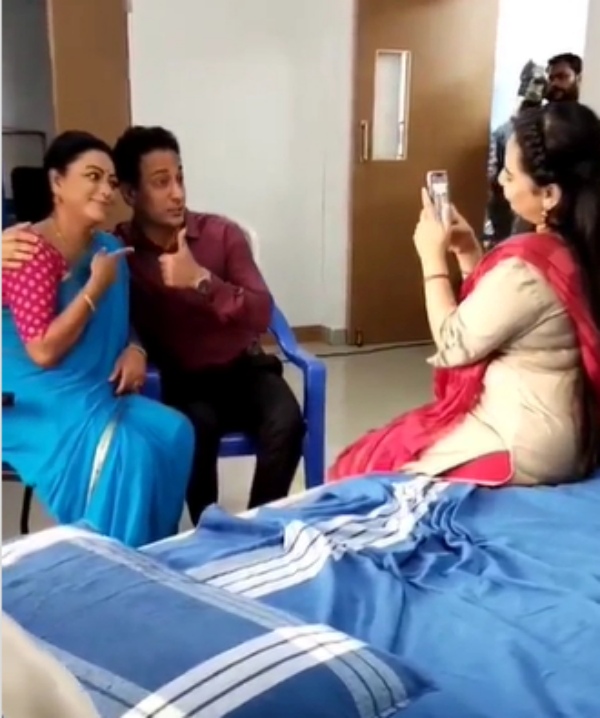 Baakiyalakshmi Serial Baakiya, iniya and Gopi in the hospital reels video Baakiyalakshmi Serial Baakiya, iniya and Gopi in the hospital reels video
